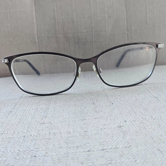 Swarovski Women Eyeglasses Frame GOLDIE SW5187 54[]16 135 Eyewear Brown Glasses - Picture 3 of 12